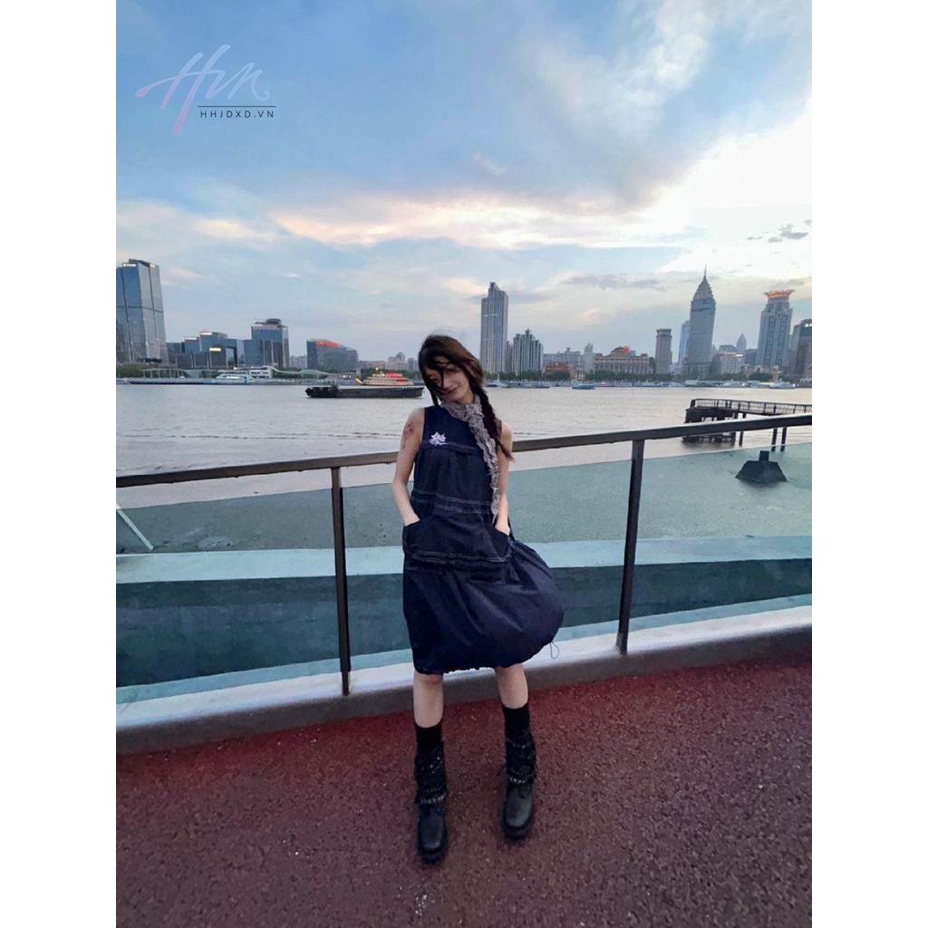 Áo Thun Ngắn Tay Giả Hai Mảnh Dáng Rộng Phong Cách Mới 2023