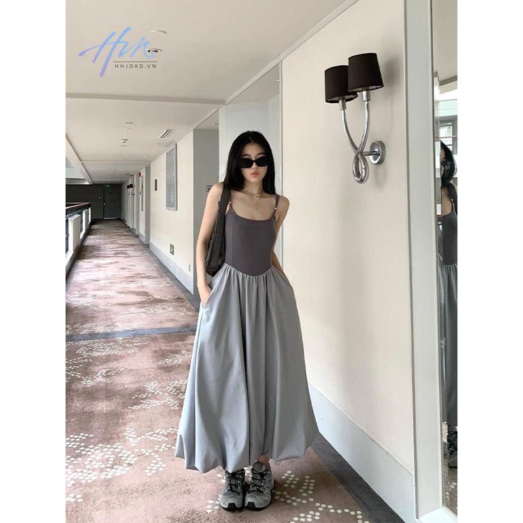 Đầm Dài Không Tay Thời Trang Mùa Hè Dành Cho Nữ