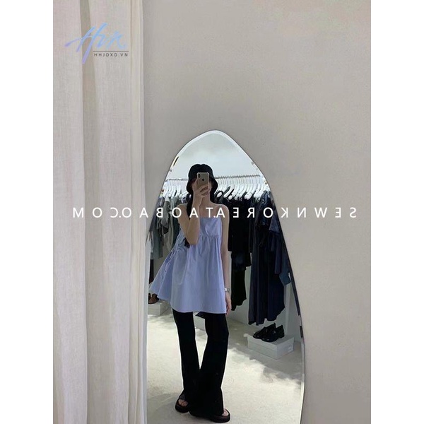 Áo Hai Dây Mùa Hè Phong Cách Hàn Quốc Hợp Thời Trang Mới Cho Nữ