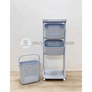 KỆ NHỰA PLASTIC 3 TẦNG