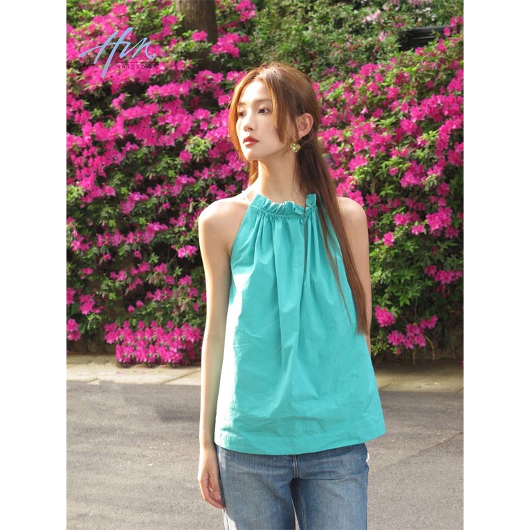 Áo Hai Dây Mùa Hè 2023 Phong Cách Mới Cho Nữ