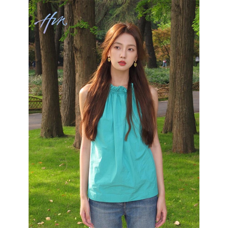 Áo Hai Dây Mùa Hè 2023 Phong Cách Mới Cho Nữ