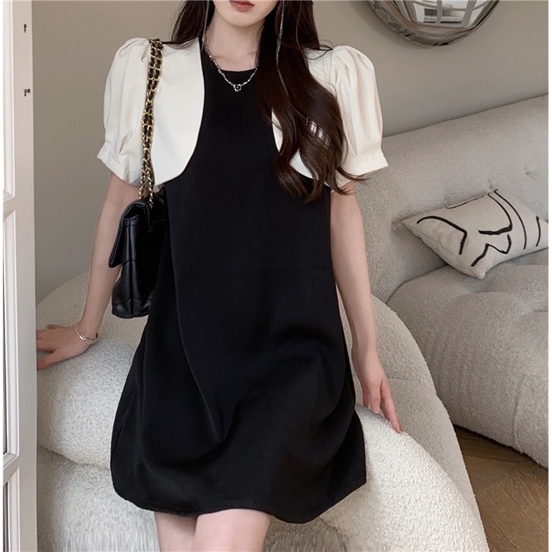 Đầm Babydoll Bầu Bì Bon Chen JARI-CLOTHES Thanh Lịch