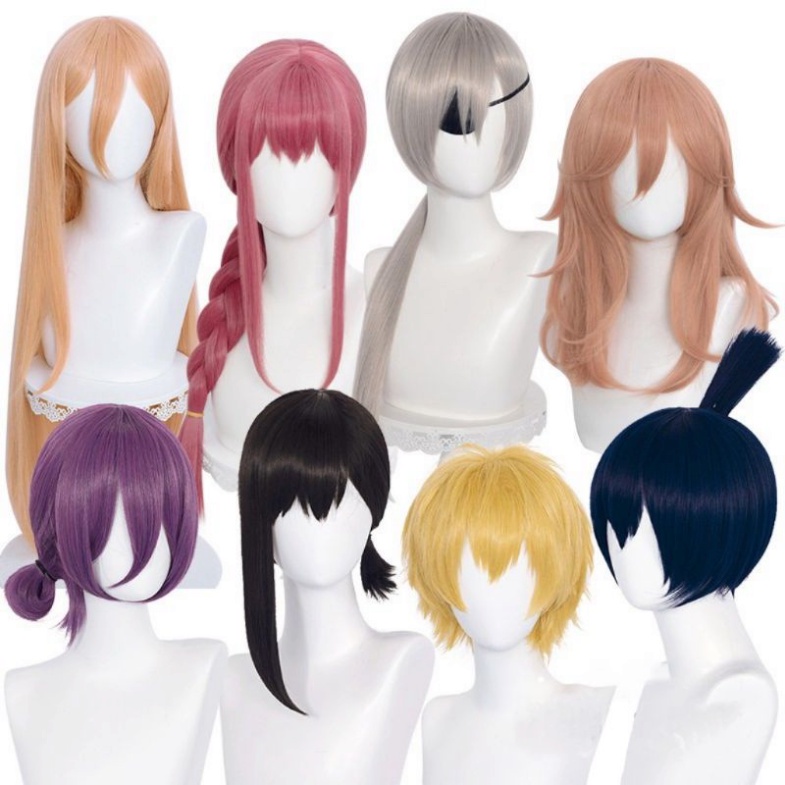 [Sẵn] Nhiều mẫu - Wig/tóc giả Aki/Yoshida/Makima/Power/Reze/Quanxi/Angel/Denji/Kobeni - Thợ săn Quỷ: