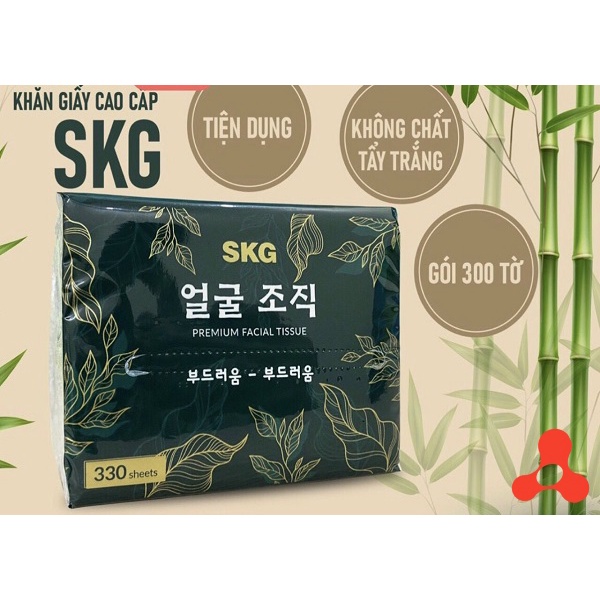Thùng 30 Gói Giấy Ăn sunzi Cao Cấp SKG - Giấy Ăn Gấu Trúc Hàn Quốc Siêu Dai, Mềm Mịn
