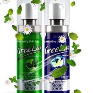 Xịt thơm miệng hương bạc hà GreeLux