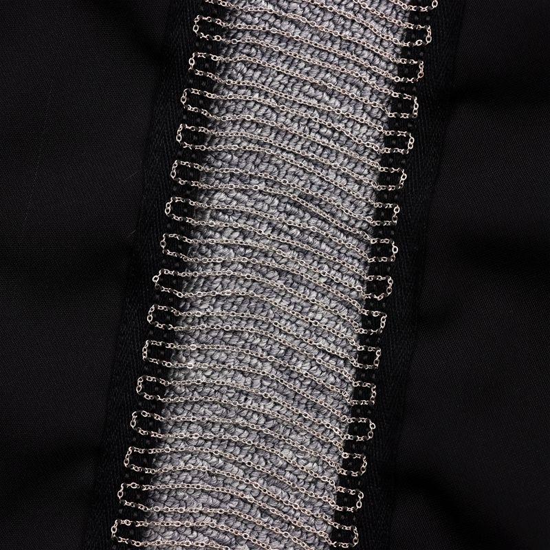 Áo Khoác Dáng Lửng + Chân Váy Ngắn Màu Đen Thời Trang Cao Cấp Cho Nữ