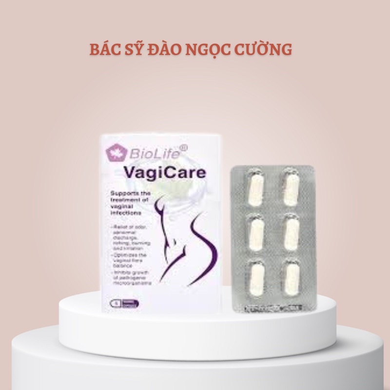 Biolife Vagicare. Hộp 6 viên dành cho phụ nữ
