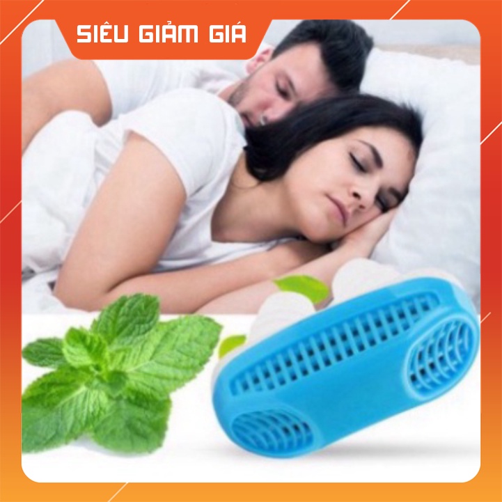Dụng Cụ Chống Ngáy Ngủ 2 in 1 - Thiết Bị Hỗ Trợ Chống Ngủ Ngáy Lọc Không Khí