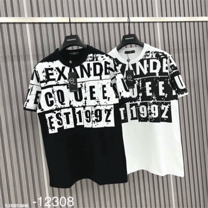 Áo thun Alexander 1992 phối hình in vải cực chất, chất liệu cotton co giãn 4 chiều siêu hot 2023