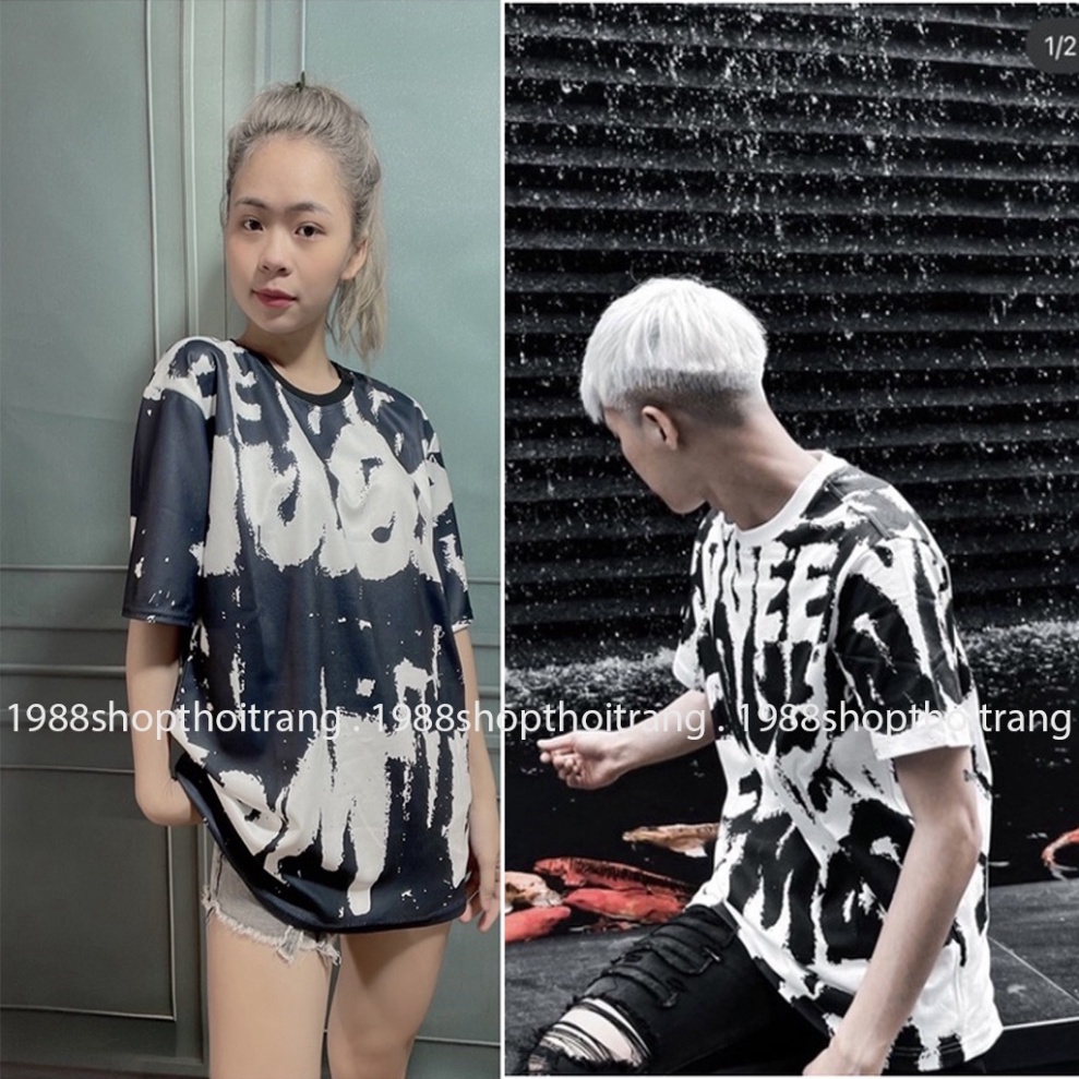 🔥Hot🔥 Áo Thun Queen Chảy Mực ❤ Áo Phông Cotton Dáng Rộng Dày Dặn Nam Nữ Siêu Đẹp 2023 | BigBuy360 - bigbuy360.vn