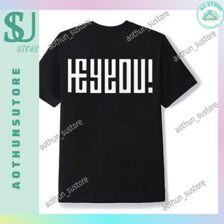 ⚜️HÀNG MỚI VỀ⚜️Áo Thun HEY.YOU Nam Nữ Ulzzang Unisex 2 màu đen trắng