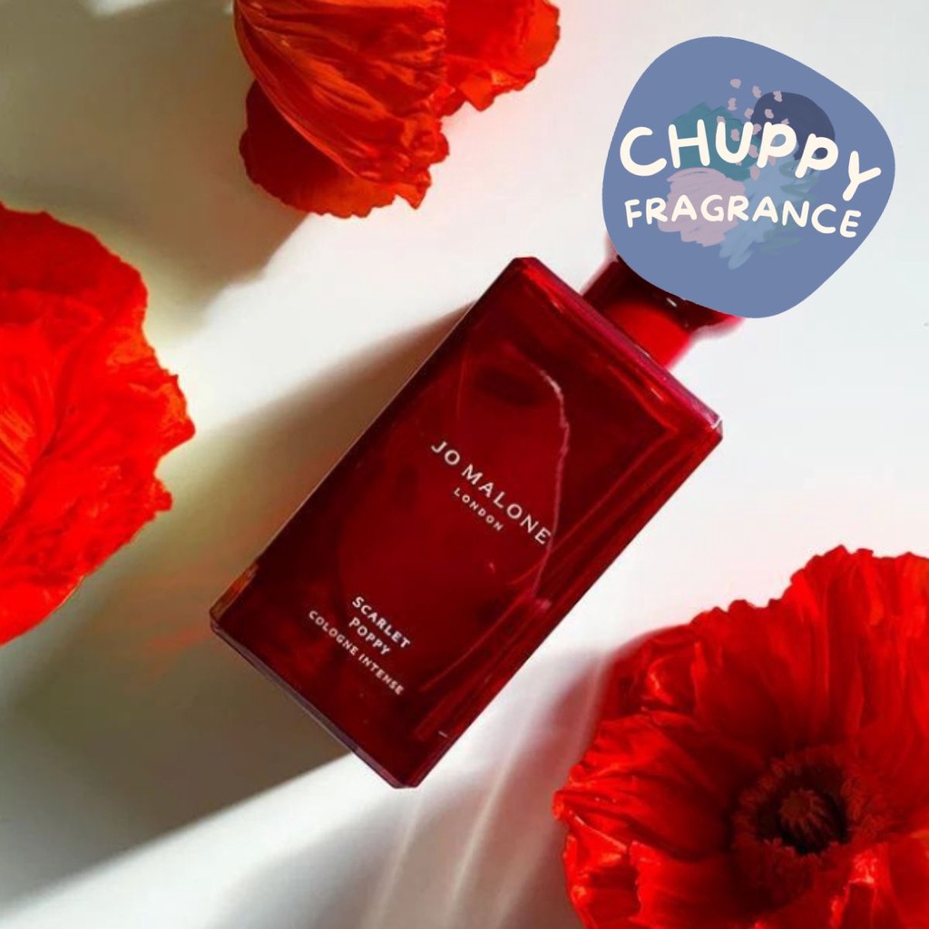 Nước hoa dùng thử Jo Malone Scarlet Poppy 5ml/10ml/20ml - 𝙲𝚑𝚞𝚙𝚙𝚢𝙵𝚛𝚊𝚐𝚛𝚊𝚗𝚌𝚎
