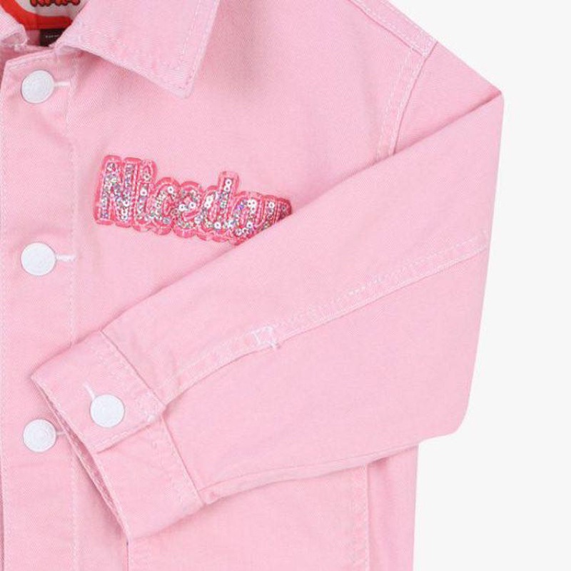 Áo khoác jean bé gái xuất Hàn size 120