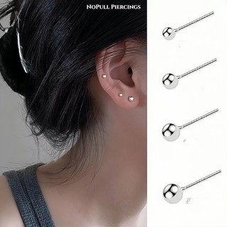 Khuyên tai bi tròn - khuyên thép y tế - khuyên tai bi tròn nhiều size - khuyên xỏ tai - khuyên tai đơn giản