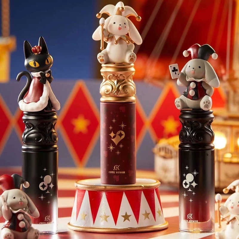 Son kem/ son bóng siêu dễ thương - phấn má hồng đồng hồ bỏ túi