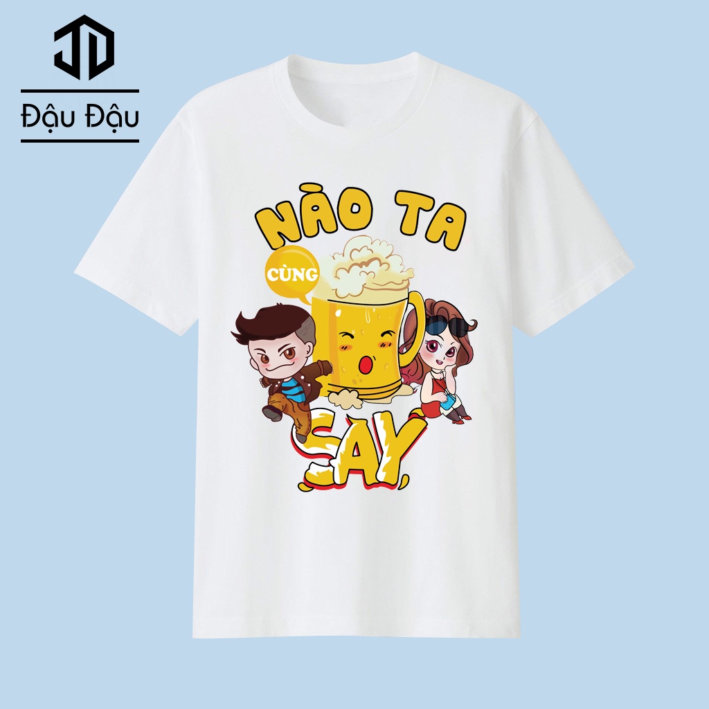 Áo Thun Nhóm Lớp Đồng Phục Đi Biển Cho Cả Gia Đình Cam Kết Chất Đẹp