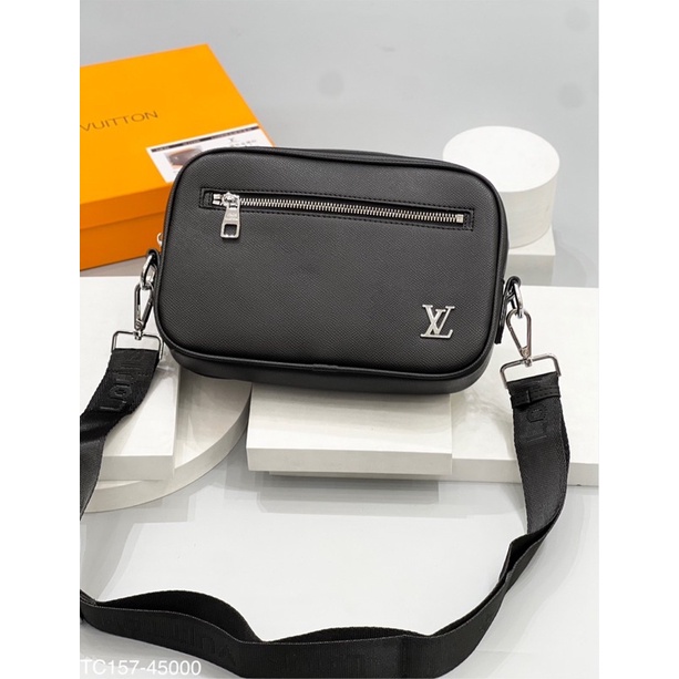 Túi Đeo Chéo Lv Da Mịn Có Dây Xách Full Box - Bag Đeo Chéo Lv Nam Nữ Cháy Phố Hàng Đẹp