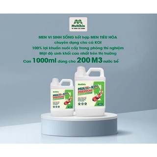 Vi sinh Multi Koi Premium cho bể cá Koi