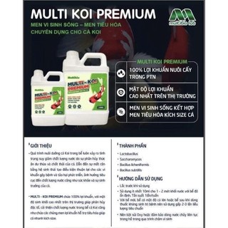 Vi sinh Multi Koi Premium cho bể cá Koi