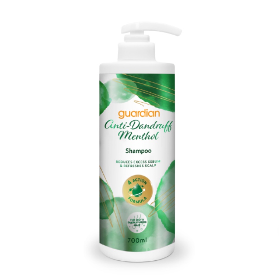 Dầu Gội Ngăn Ngừa Gàu Bạc Hà Mát Lạnh Guardian Anti-Dandruff Menthol 700ml