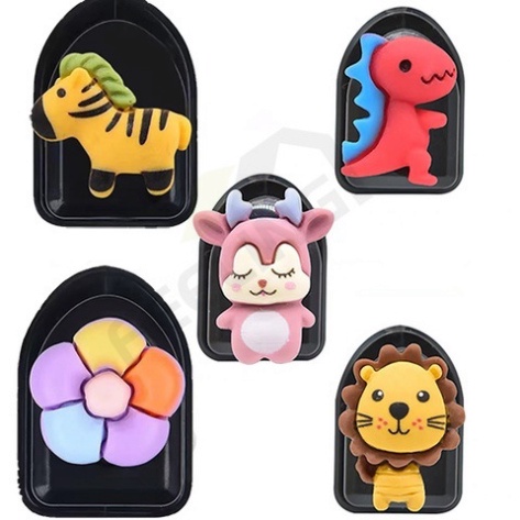 Móc treo đồ icon dán trên xe ô tô ngộ nghĩnh dễ thương - móc treo dán kèm 3m