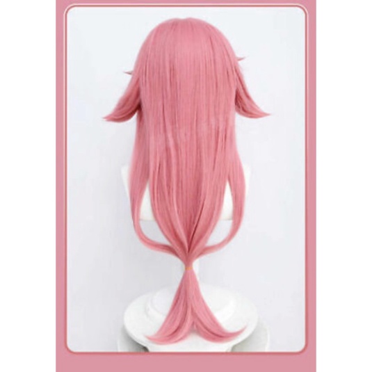 Wig/Tóc giả Yae Miko - Genshin Impact màu hồng