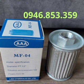 Lọc dầu thủy lực MF04 / MF-04 / JL-04 ren 1/2 inch ( lỗ ren 19 - 21 )