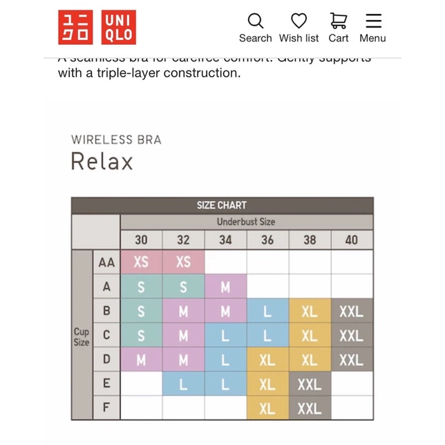 Áo bra không gọng không viền UN1 xuất Nhật