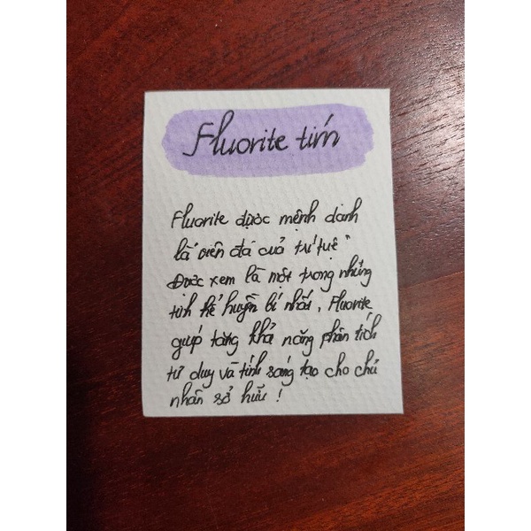 Vòng tay đan macrame đá fluorite tím