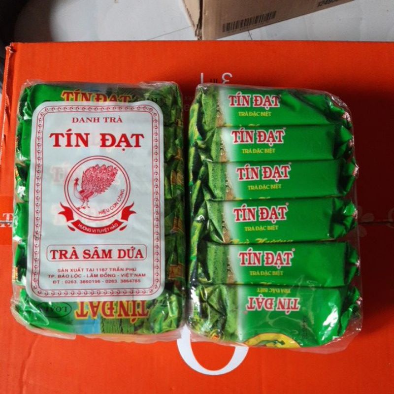 Combo 1 Lốc 6 Gói Trà Hương Sâm Dứa TÍN ĐẠT - Dùng bán trà đá thơm ngon bổ rẻ