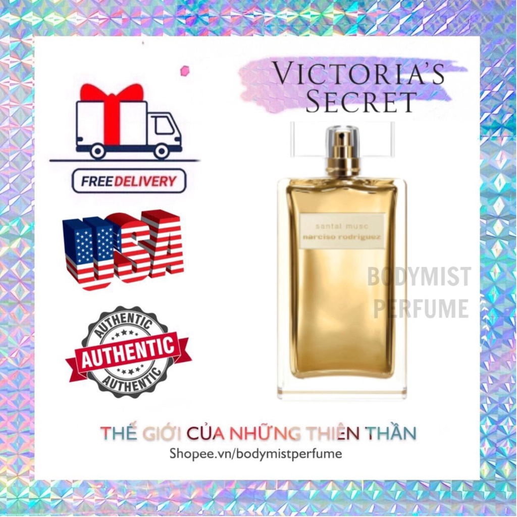 𝗣𝗘𝗥𝗙𝗨𝗠𝗘⚜️ Nước hoa dùng thử Narciso Rodriguez Santal Musc Intense EDP 5ml