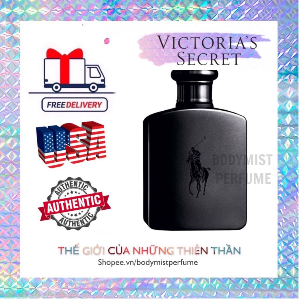 𝗣𝗘𝗥𝗙𝗨𝗠𝗘⚜️Nước hoa Nam Polo Ralph Lauren Double Black 5ml/10ml/20ml
