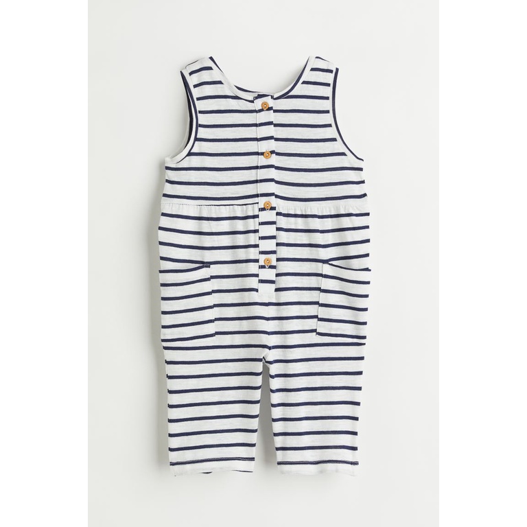 Romper sát nách kẻ 1035274002 HM H&M_authentic US