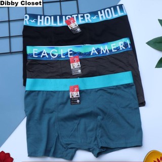 Quần lót Boxer | Quần Lót Đùi Nam vải thun cho moi lứa tuổi từ 35kg đến 80kg Dibbycloset