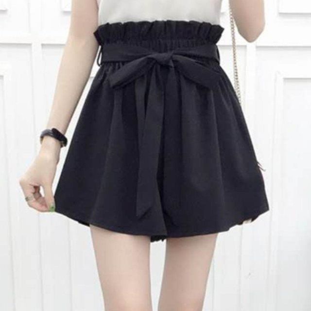 Quần Short Chữ a Lưng Cao Dáng Rộng Phong Cách Thời Trang Mới Mùa Hè Cho Nữ