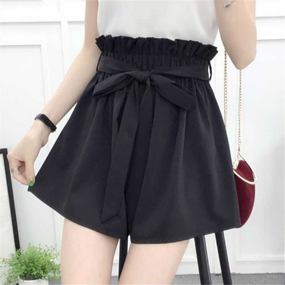 Quần Short Chữ a Lưng Cao Dáng Rộng Phong Cách Thời Trang Mới Mùa Hè Cho Nữ