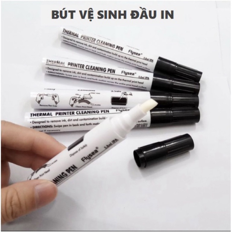 Bút vệ sinh đầu máy in nhiệt