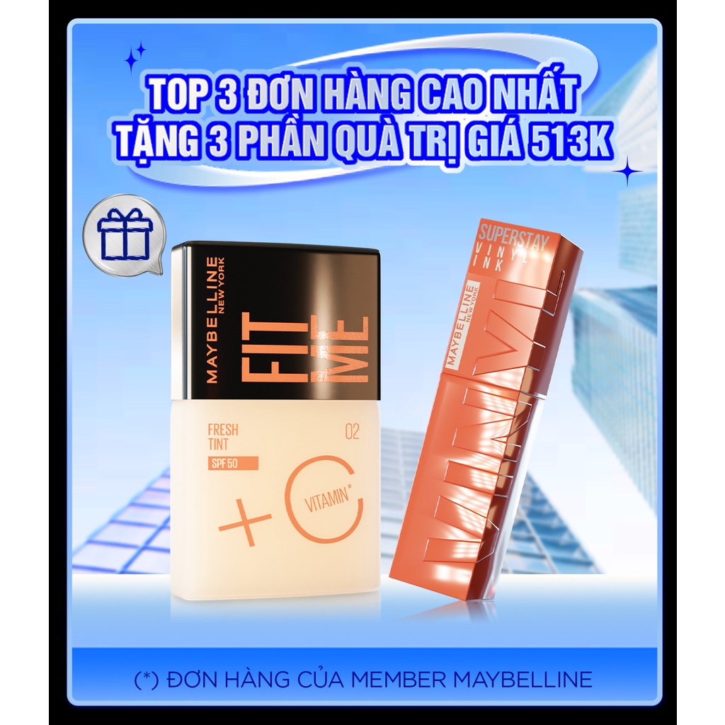 Nước Tẩy Trang Mắt và Môi Chuyên Dụng 2 lớp Maybelline New York Eye & Lip Makeup Remover 150ml