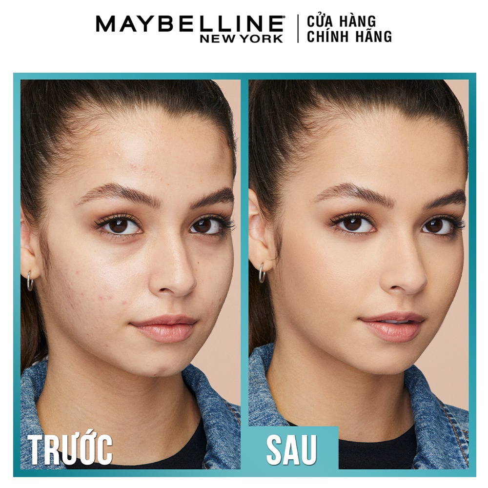 [Bộ trang điểm] Kem Nền Mịn Nhẹ Kiềm Dầu Fit Me 30ml và Phấn Nền Kiềm Dầu Chống Nắng 16H Fit Me Maybelline New York 6g