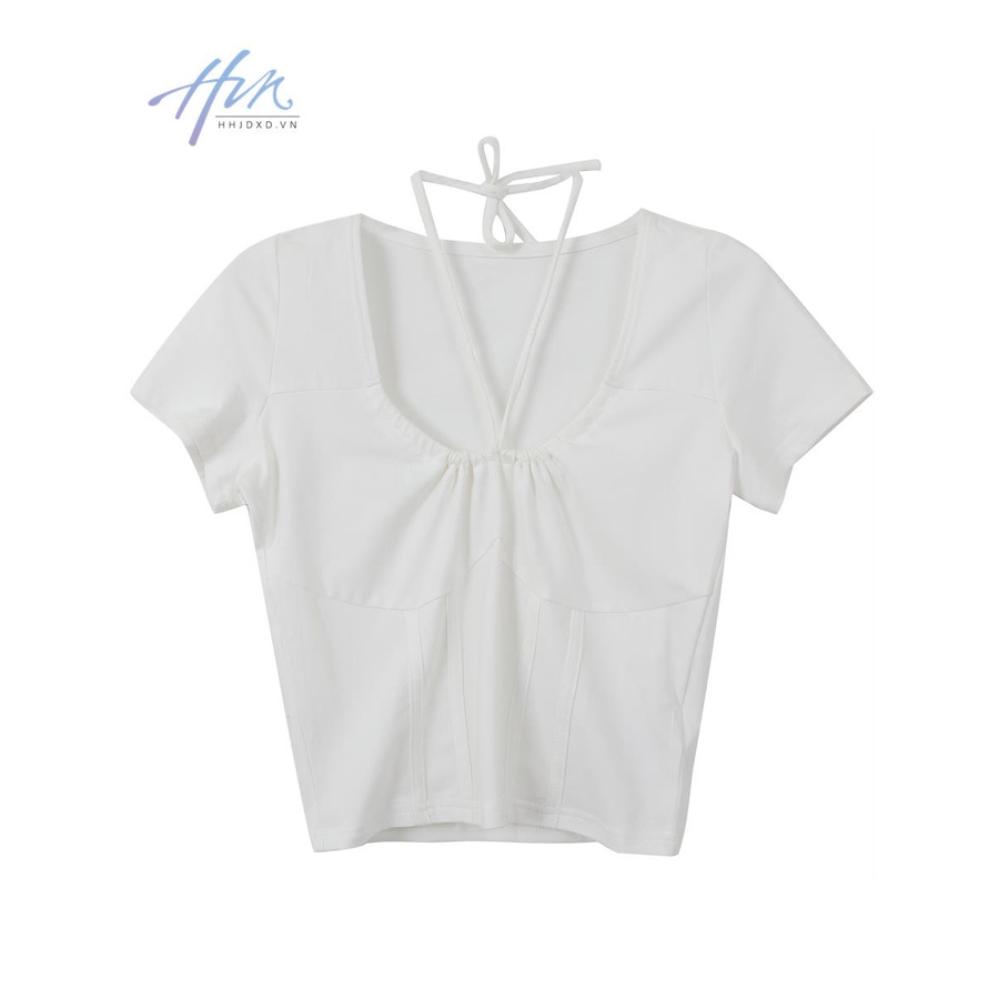 Áo Thun Tay Ngắn Cổ Tròn Thiết Kế Mới Mùa Hè 2023 Cho Nữ