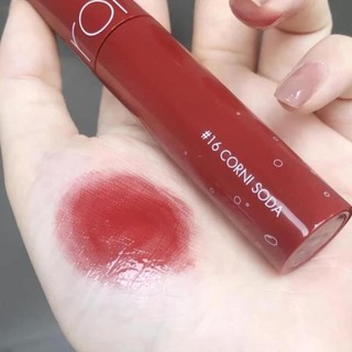 son romand bóng màu 16 Đỏ đất (Romand Juicy Lasting Tint 16)