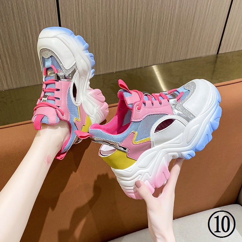 Giày Sandal Đế Xuồng Dày Dặn Thoáng Khí Phong Cách Thời Trang Mới 2023