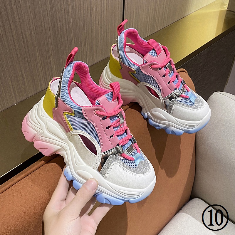 Giày Sandal Đế Xuồng Dày Dặn Thoáng Khí Phong Cách Thời Trang Mới 2023