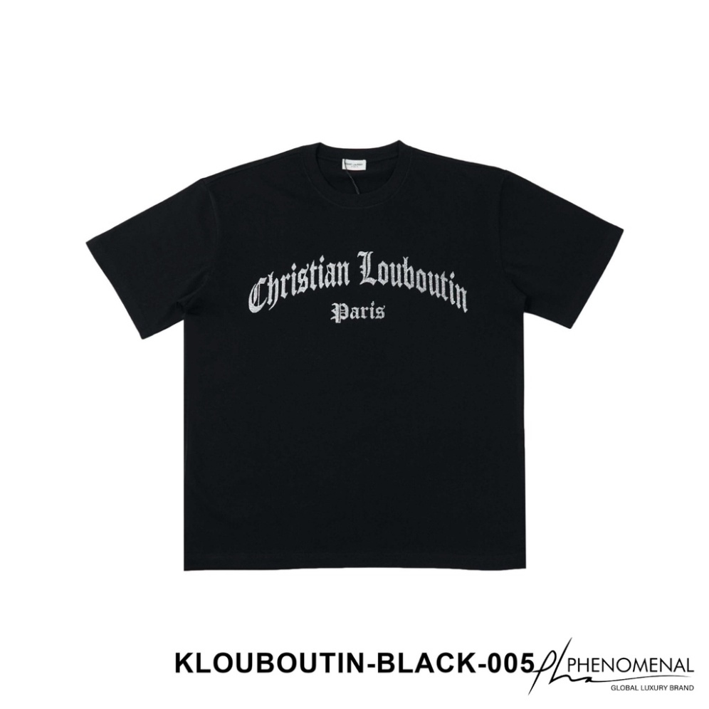 ÁO THUN LOUBOUTIN KIM TUYẾN V2 , ÁO THUN KIM TUYẾN NAM NỮ UNISEX