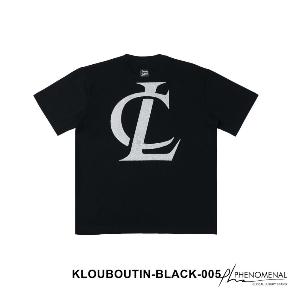 ÁO THUN LOUBOUTIN KIM TUYẾN V2 , ÁO THUN KIM TUYẾN NAM NỮ UNISEX