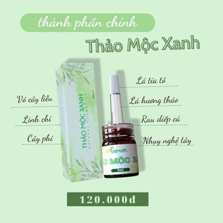 Combo Serum Thảo Mộc Xanh (1 SRM mini 70ml - 1 xanh)
