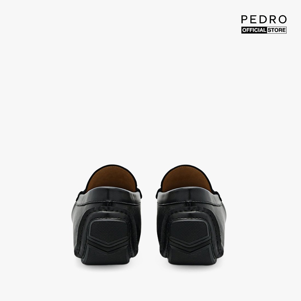 PEDRO - Giày lười nam da mũi vuông thanh lịch PM1-65980276-01