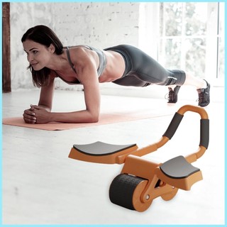 Dụng cụ tập gym tại nhà tiện lợi - Con lăn tập bụng hỗ trợ tập plank bằng con lăn siêu tiện dụng cho mọi người