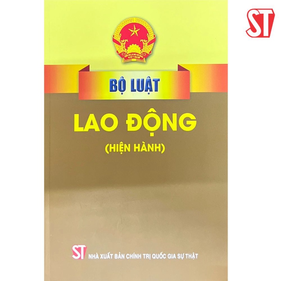 Sách Bộ luật lao động (hiện hành)